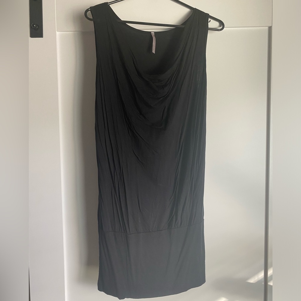 Thin black dress
